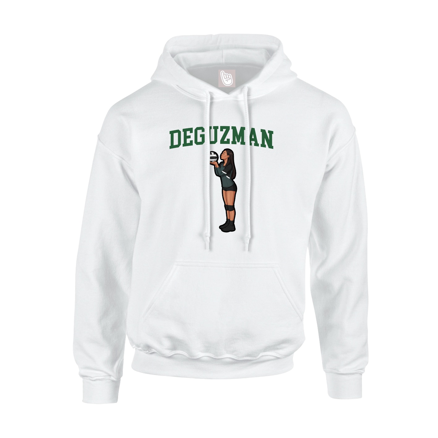 Youth Hoodie — Shirsey in White