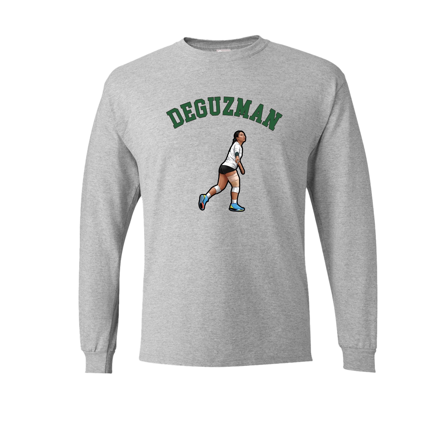 Long Sleeve Tee — Shirsey Arch in Grey