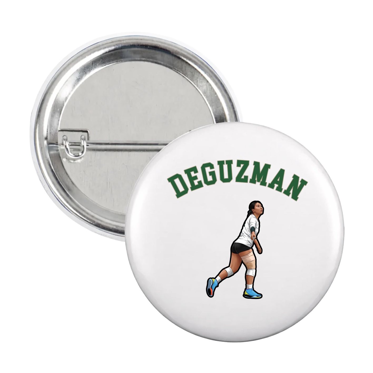 Game Day Button — Shirsey Arch in White