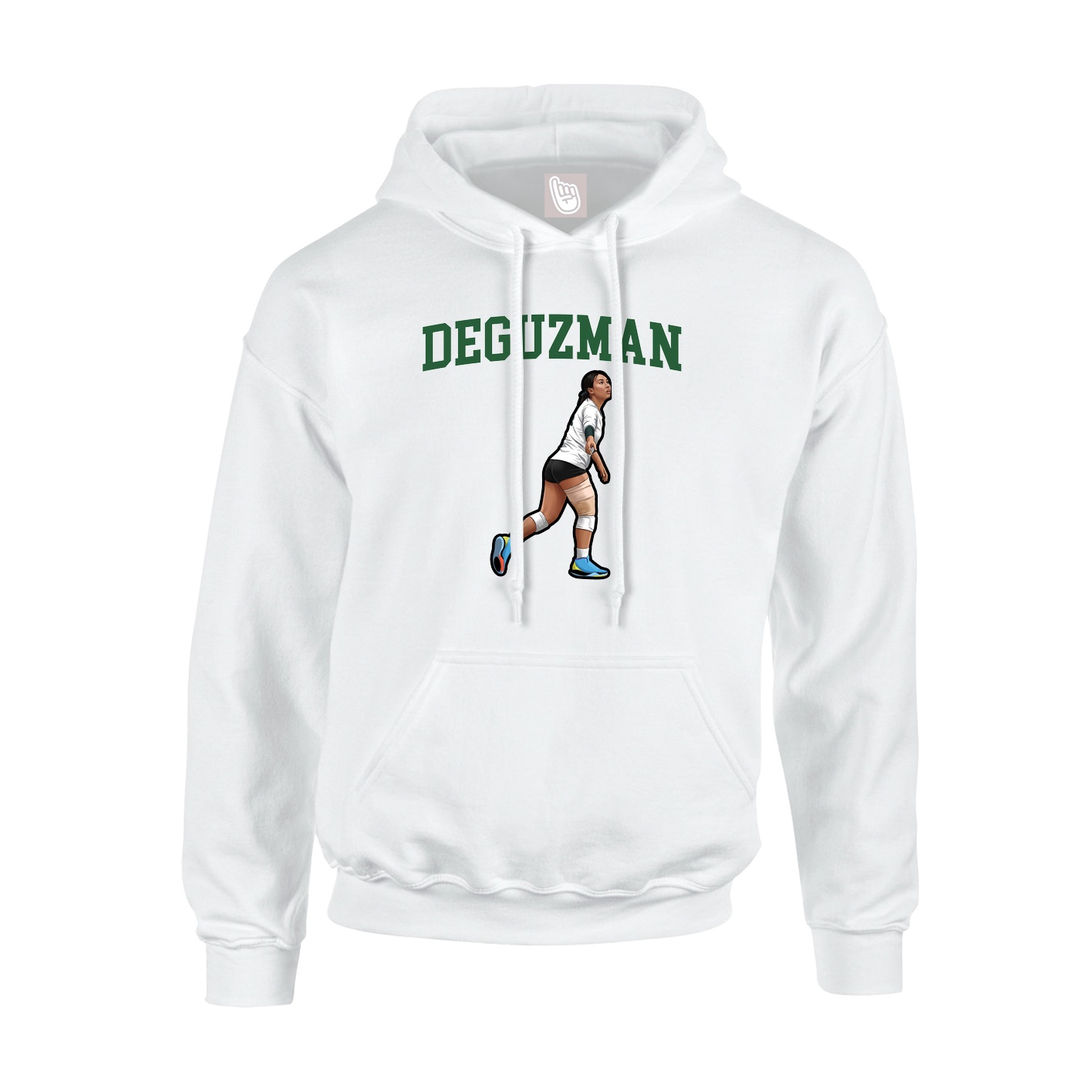 Hoodie — Shirsey in White