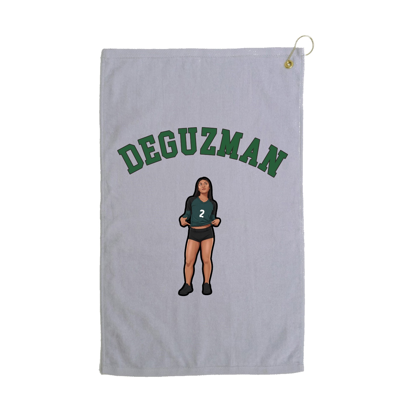 Golf Towel — Shirsey Arch in Grey