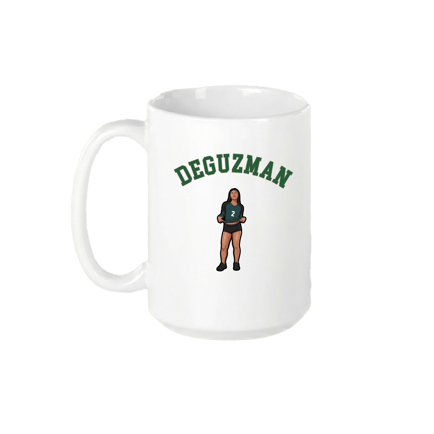 15oz Coffee Mug — Shirsey Arch in White