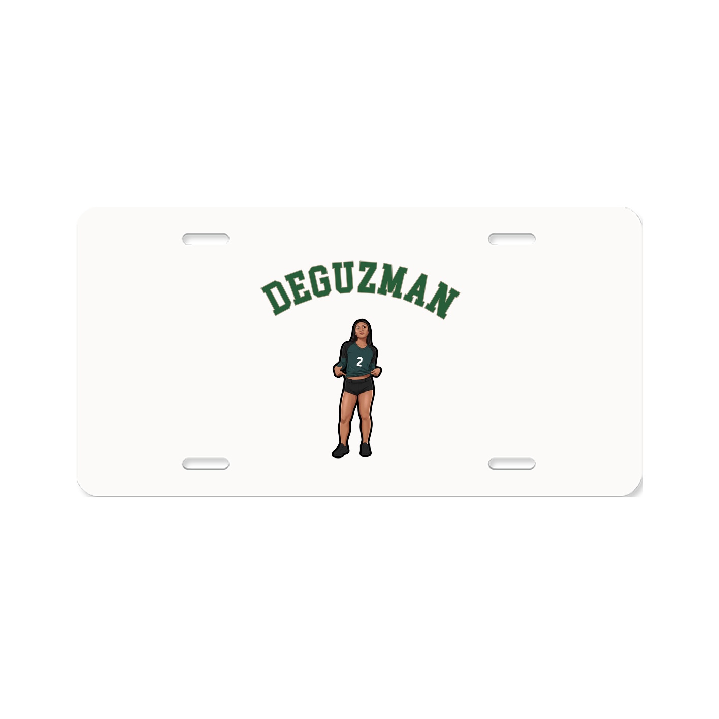 License Plate — Shirsey Arch in Classic