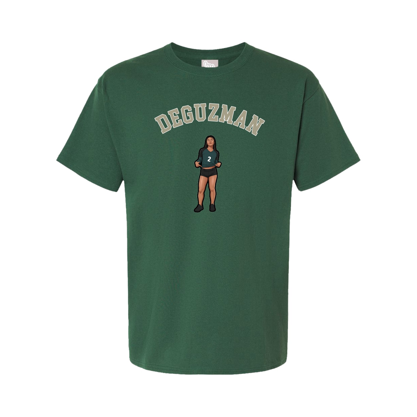 Youth Tee — Shirsey Arch in Green