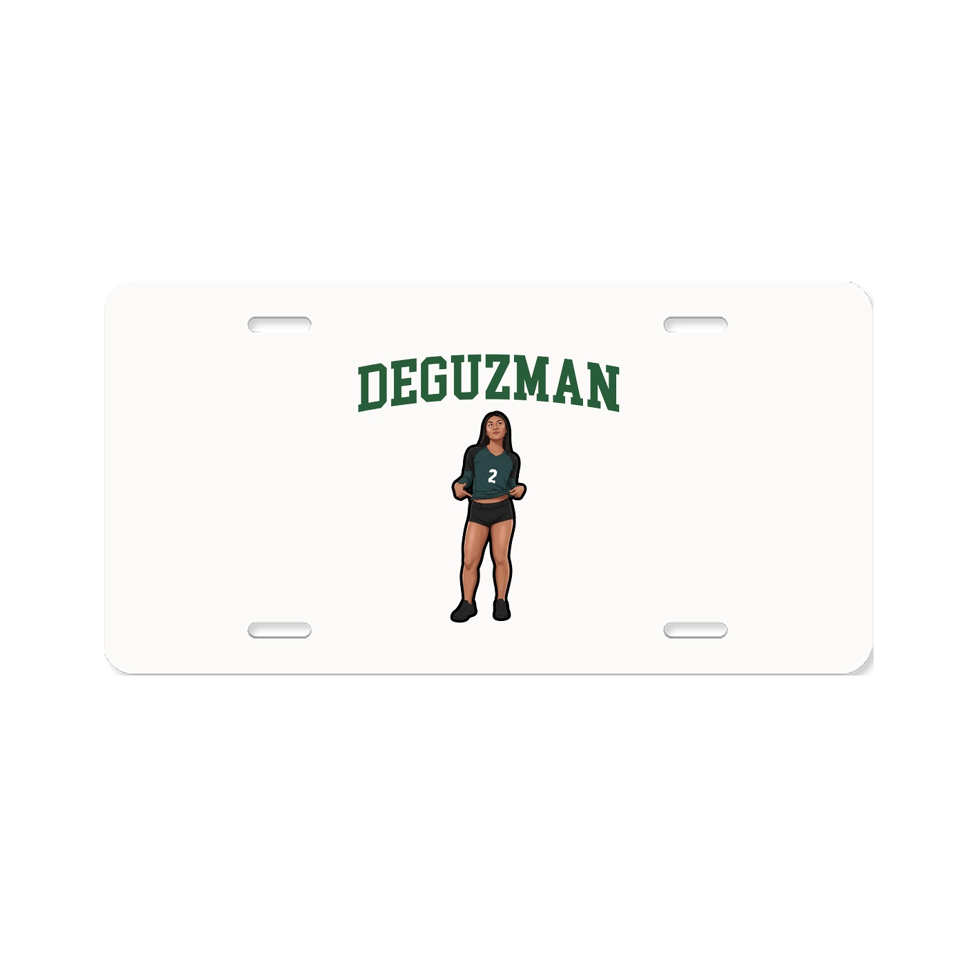 License Plate — Shirsey in Classic