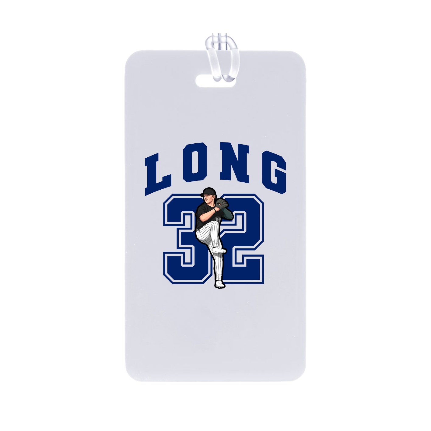 Bag Tag — Number in Classic