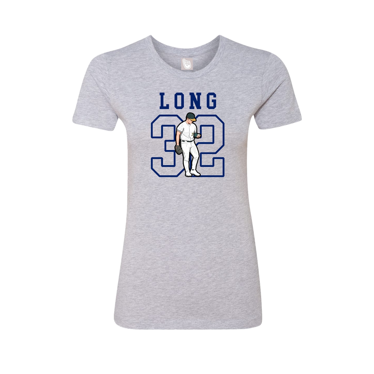 Fitted Women's Tee — Shirsey in Grey