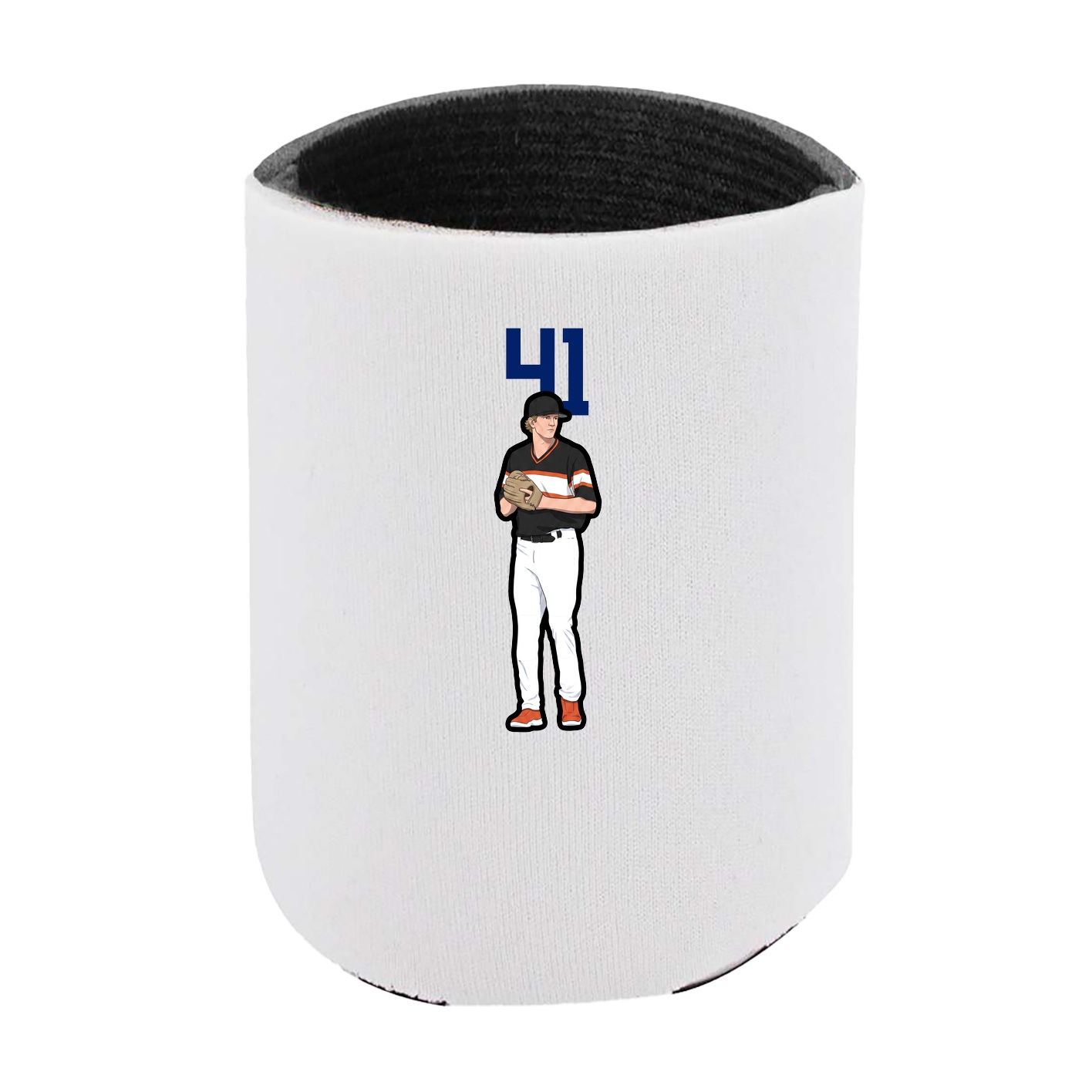 Can Holder — Number Top in White