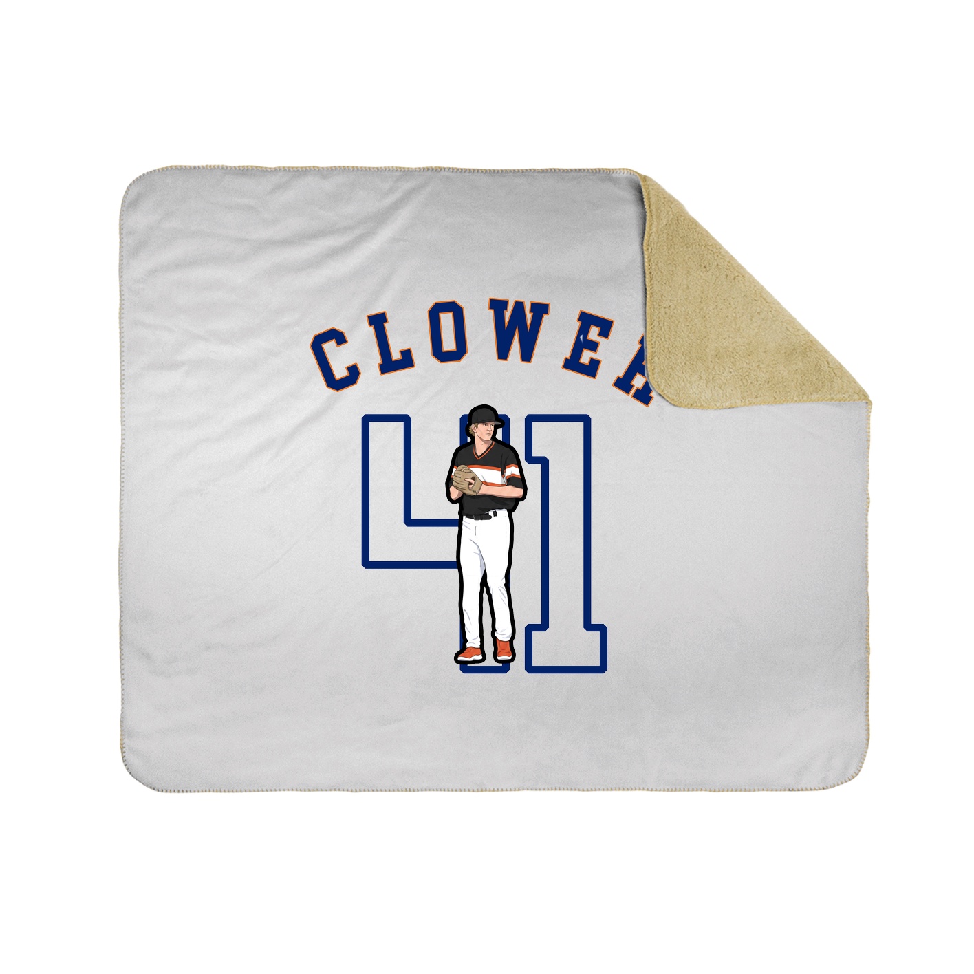 Throw Blanket — Shirsey Arch in White