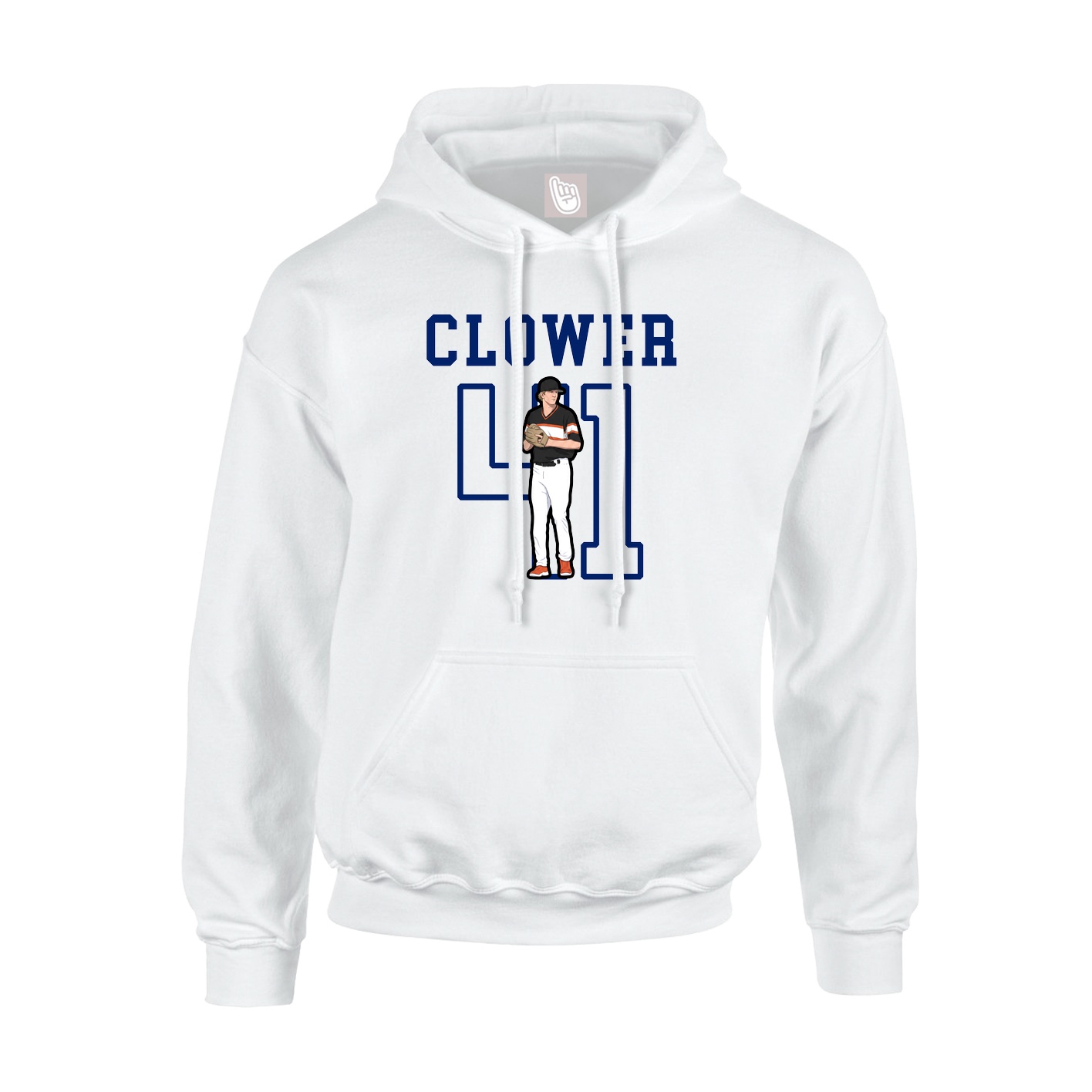Youth Hoodie — Shirsey in White