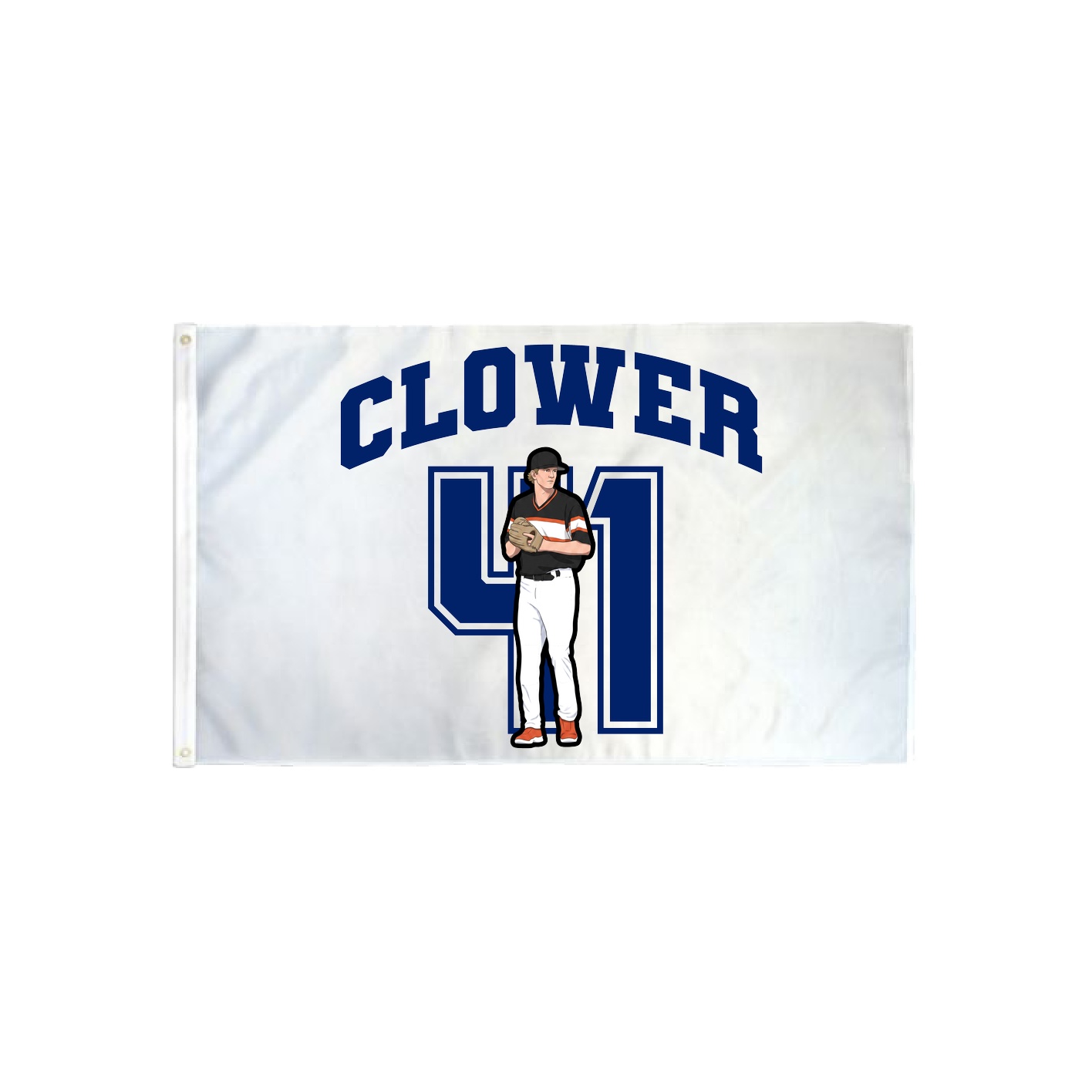 3x5 Flag — Number in Classic