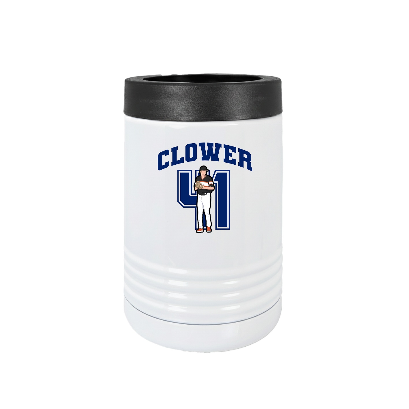 Beverage Holder — Number in White
