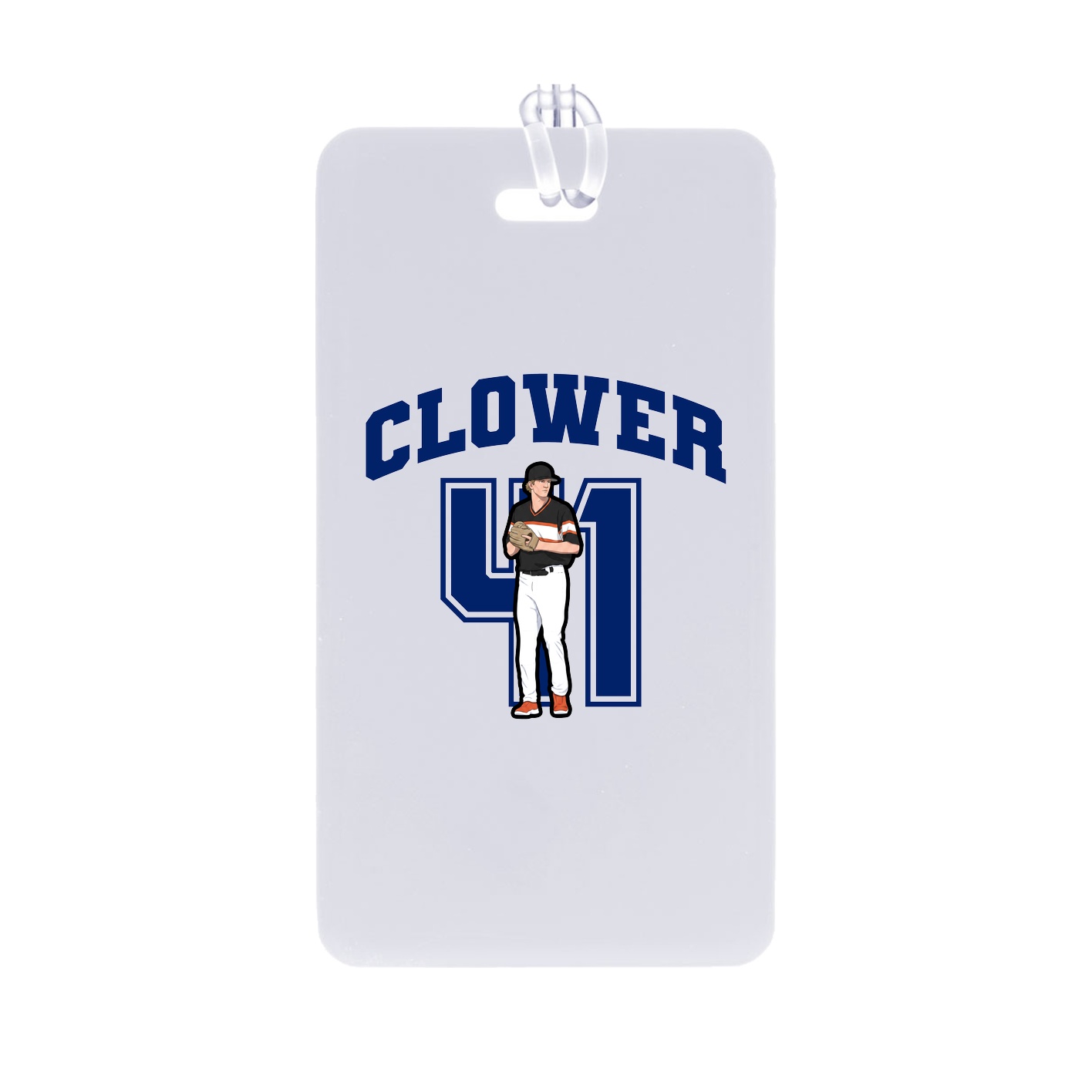 Bag Tag — Number in Classic