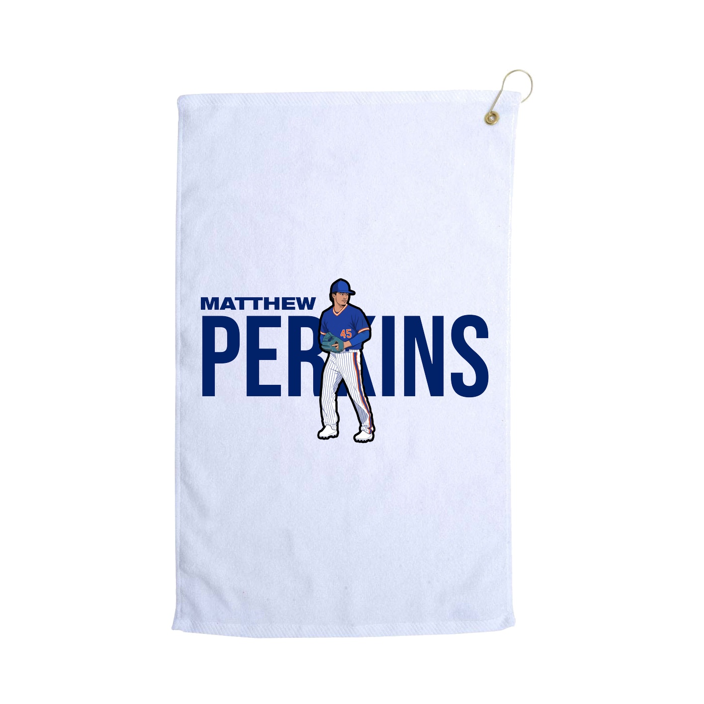 Golf Towel — Player Name in White