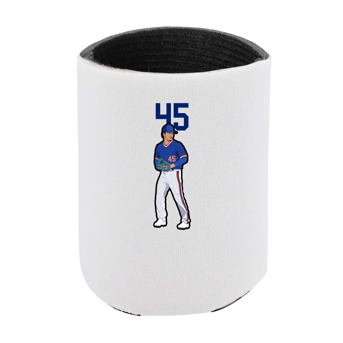 Can Holder — Number Top in White