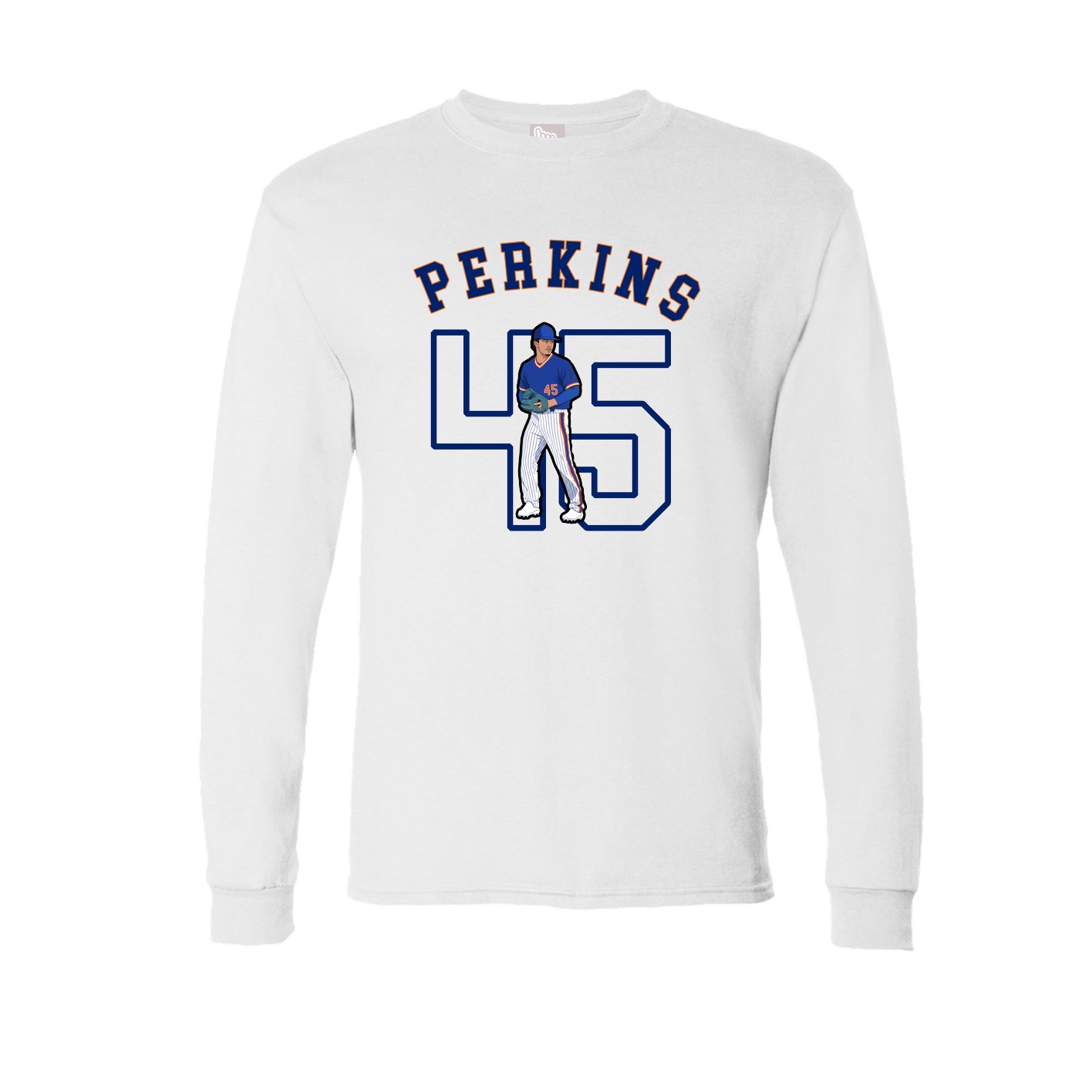 Long Sleeve Tee — Shirsey Arch in White