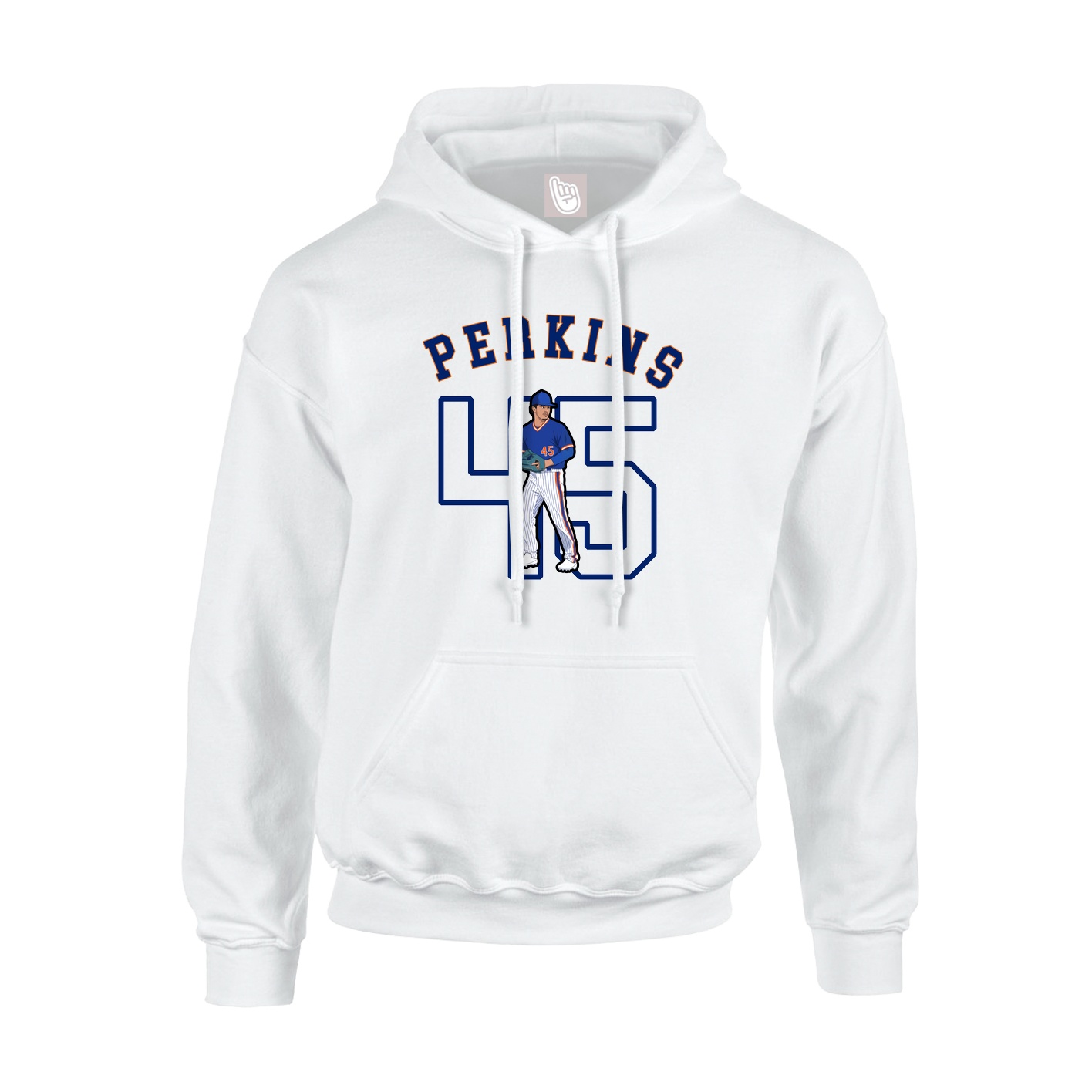 Hoodie — Shirsey Arch in White