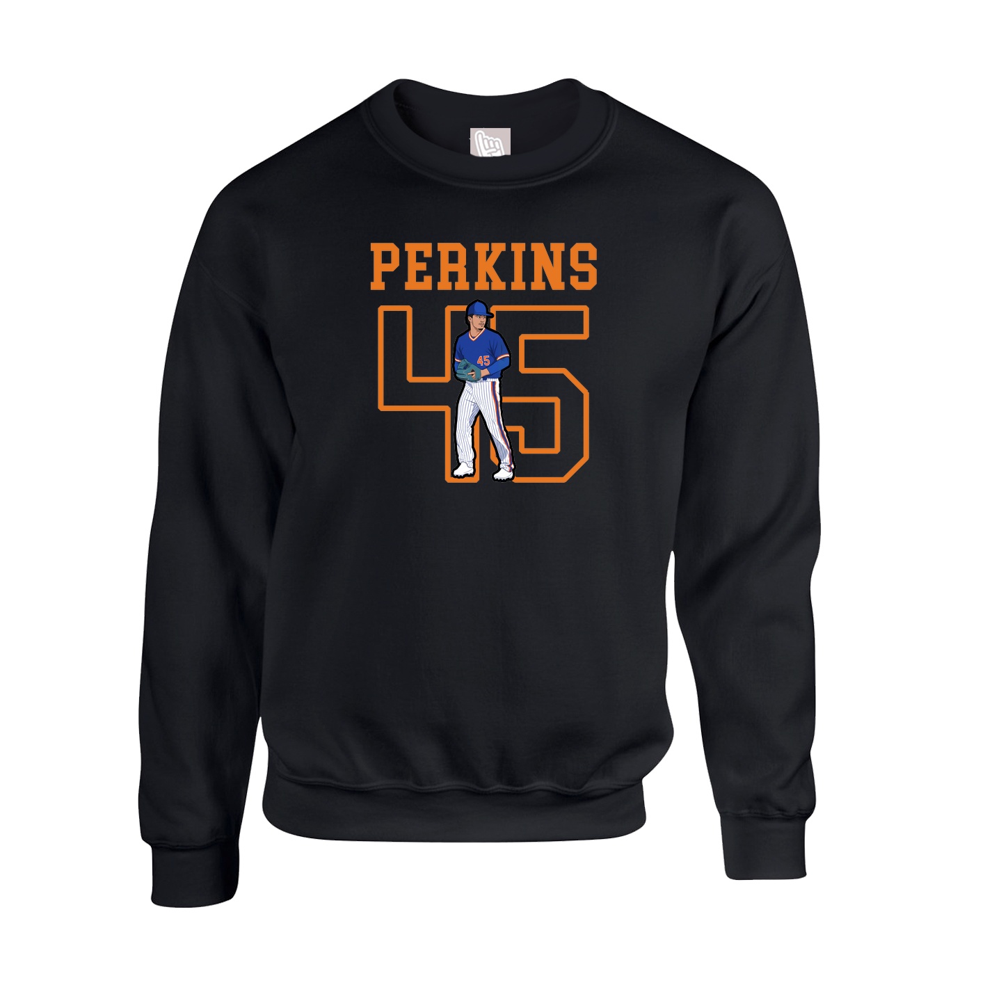 Fleece Crew — Shirsey in Black