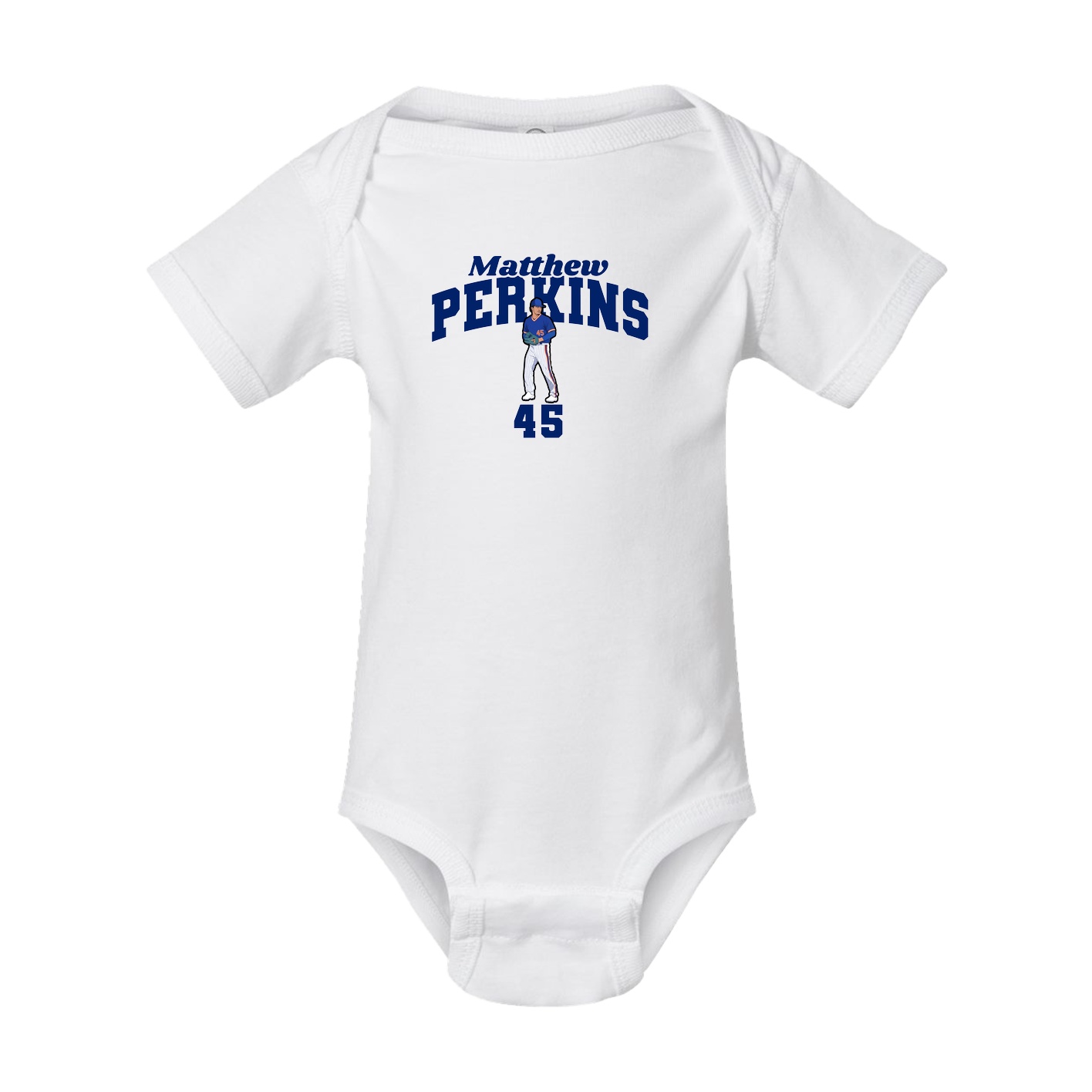 Baby Onesie — Signature Arch in White
