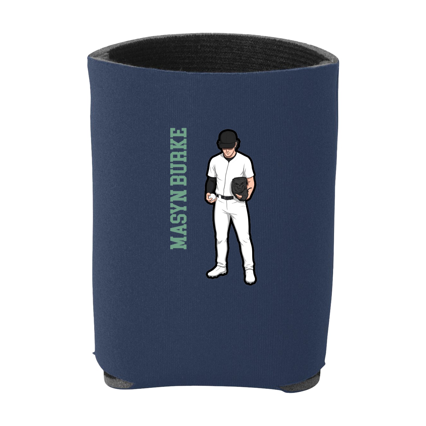 Can Holder — Name Vertical in Navy