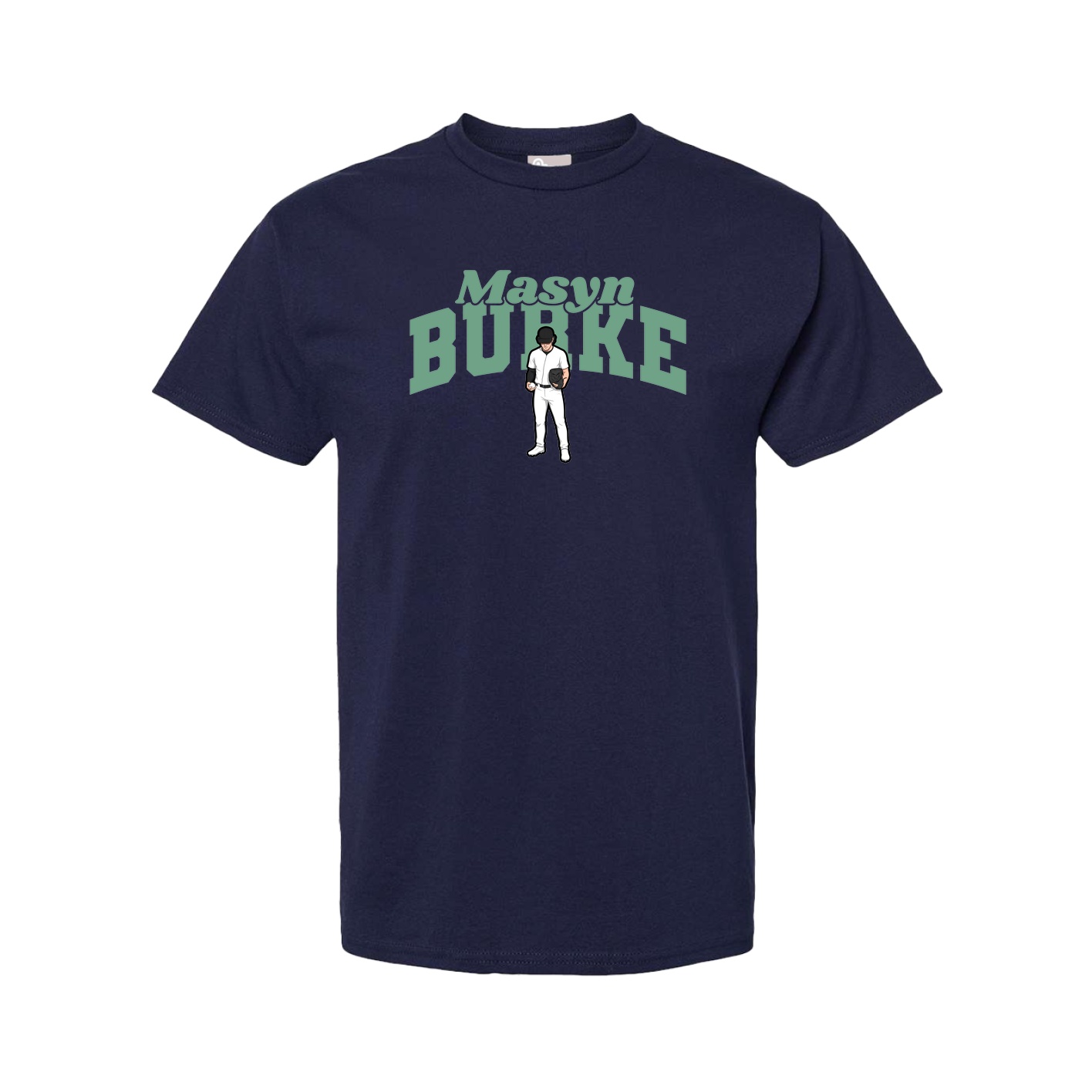 Tee — Signature Arch in Navy