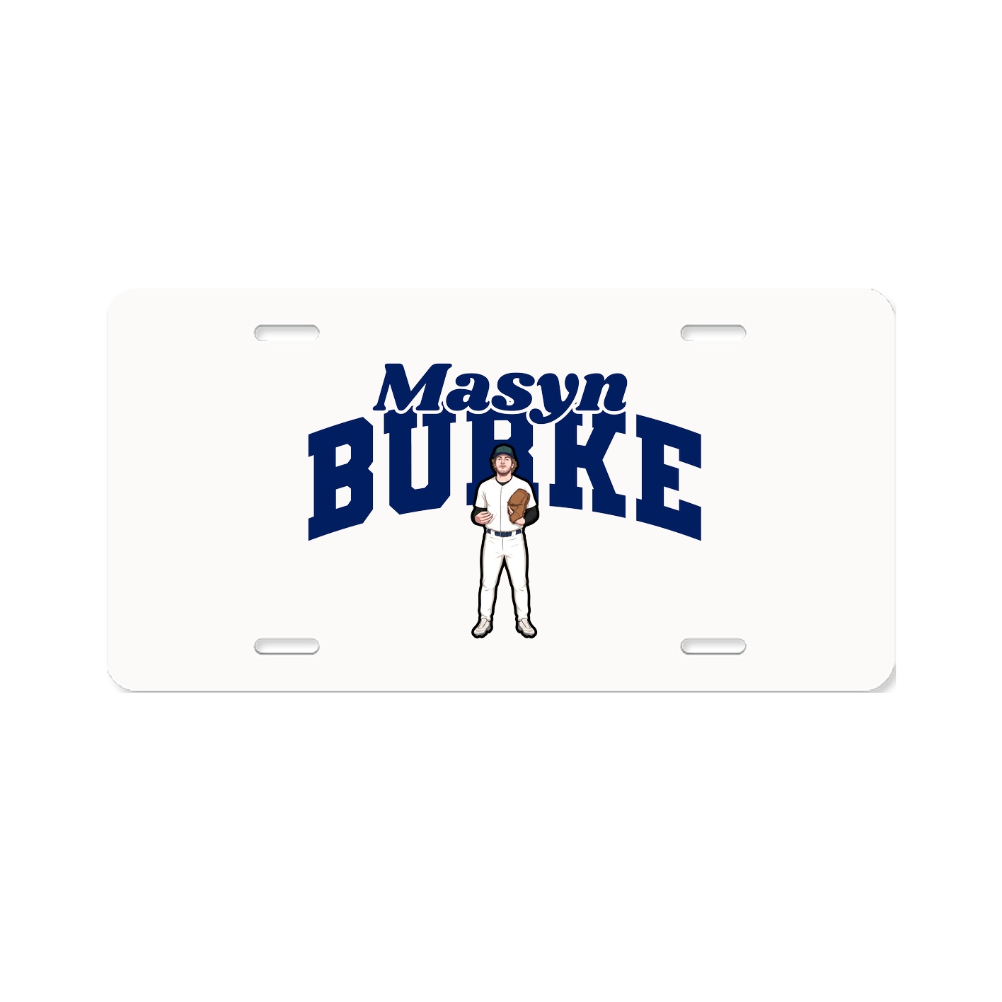 License Plate — Signature Arch in Classic