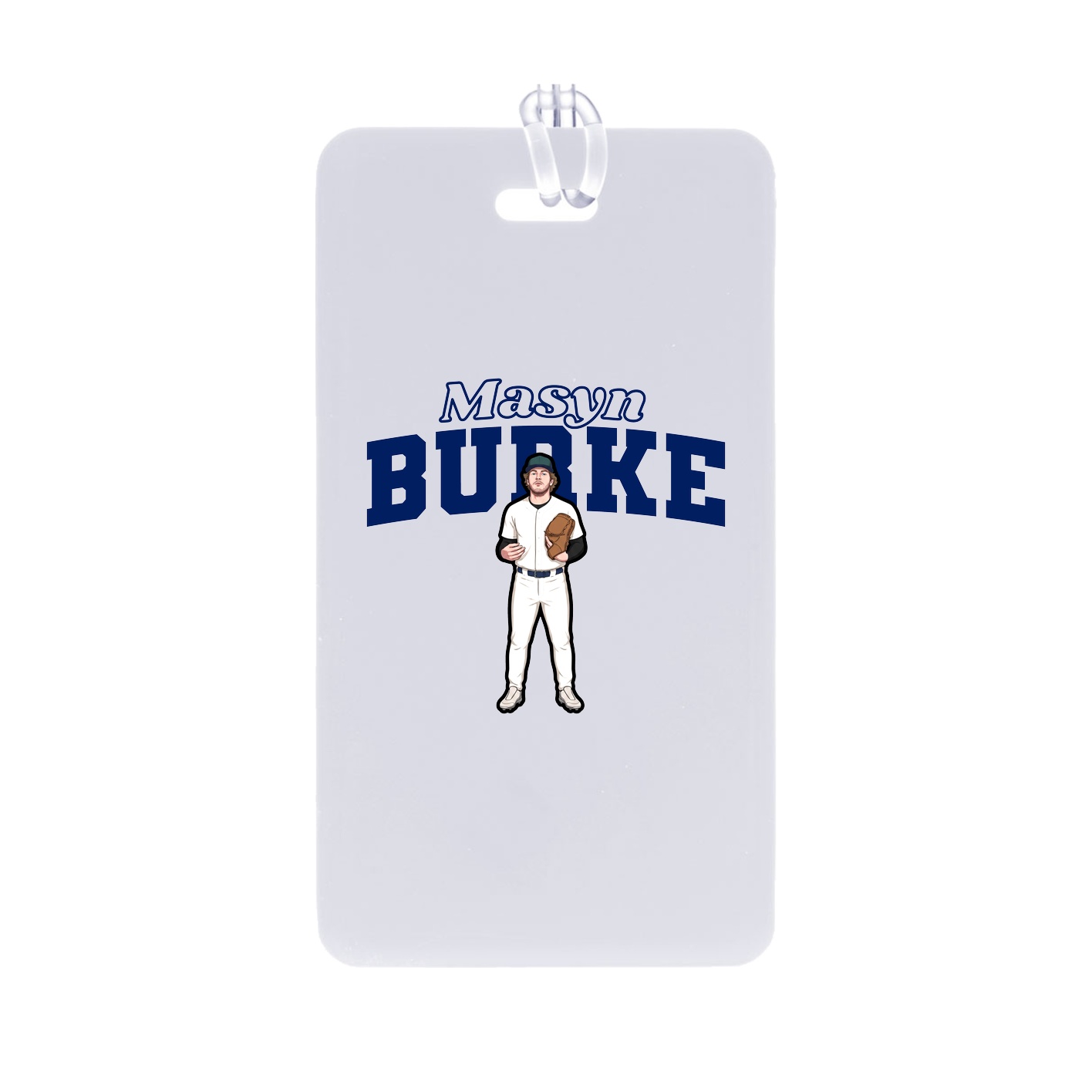 Bag Tag — Name Arch in Classic