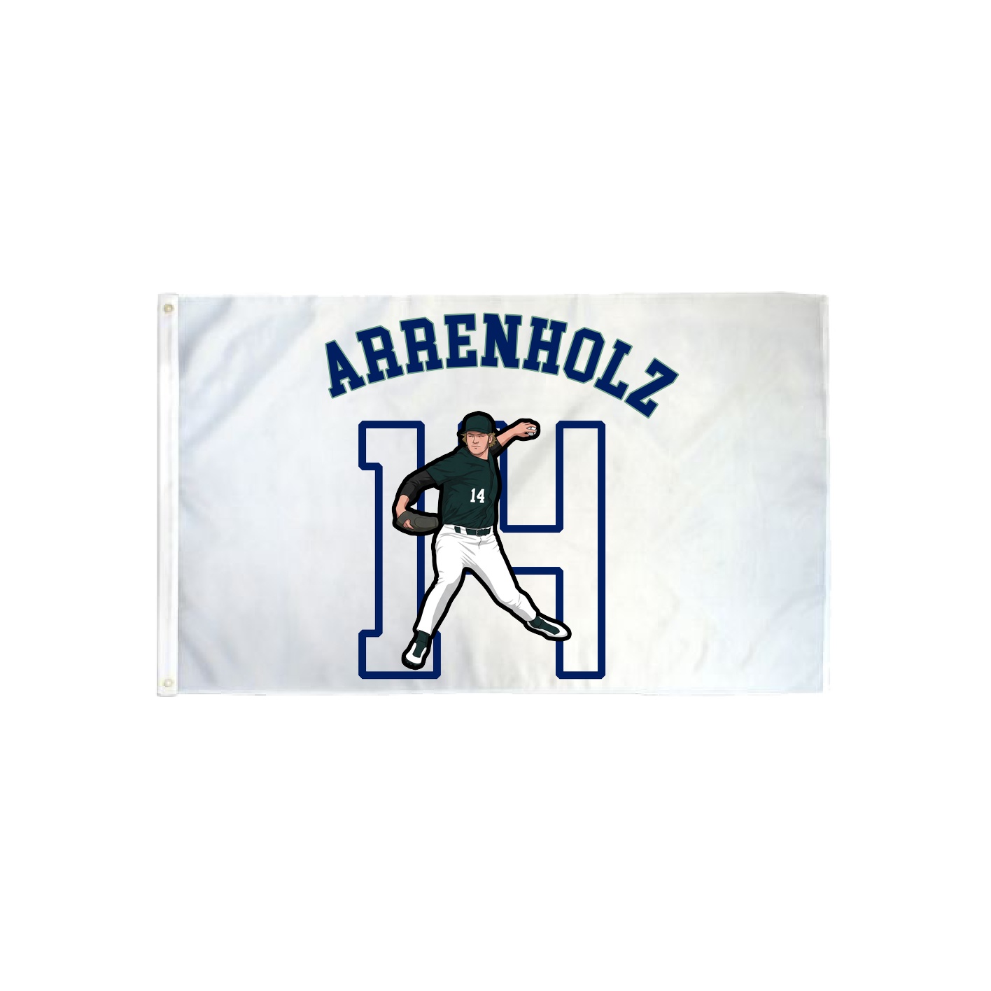 3x5 Flag — Shirsey Arch in Classic
