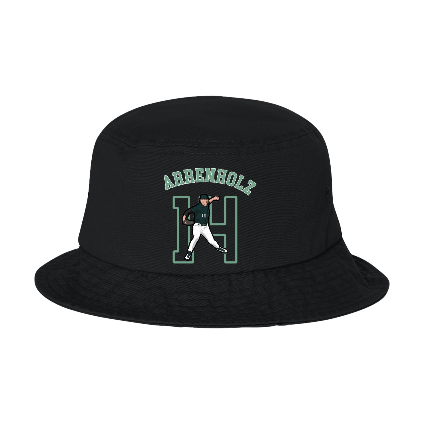 Bucket Cap — Shirsey Arch in Black