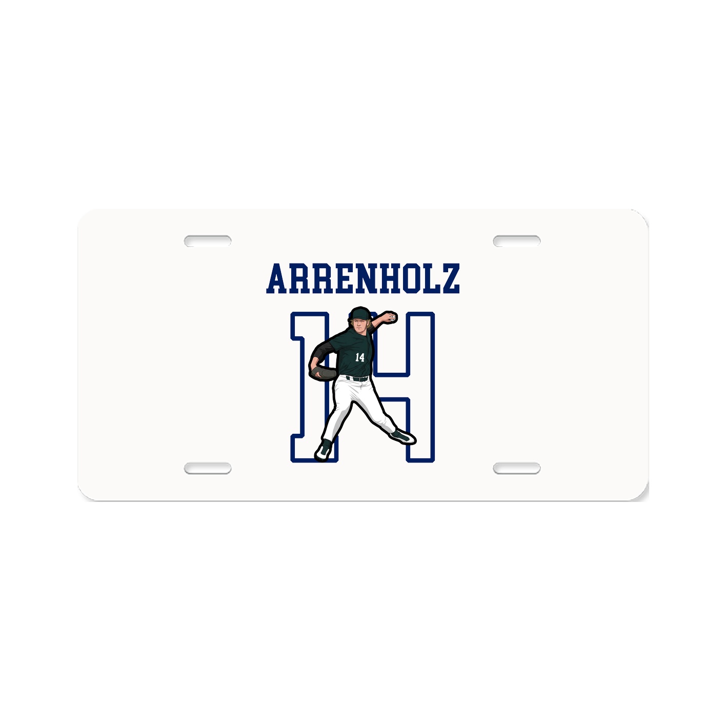 License Plate — Shirsey in Classic