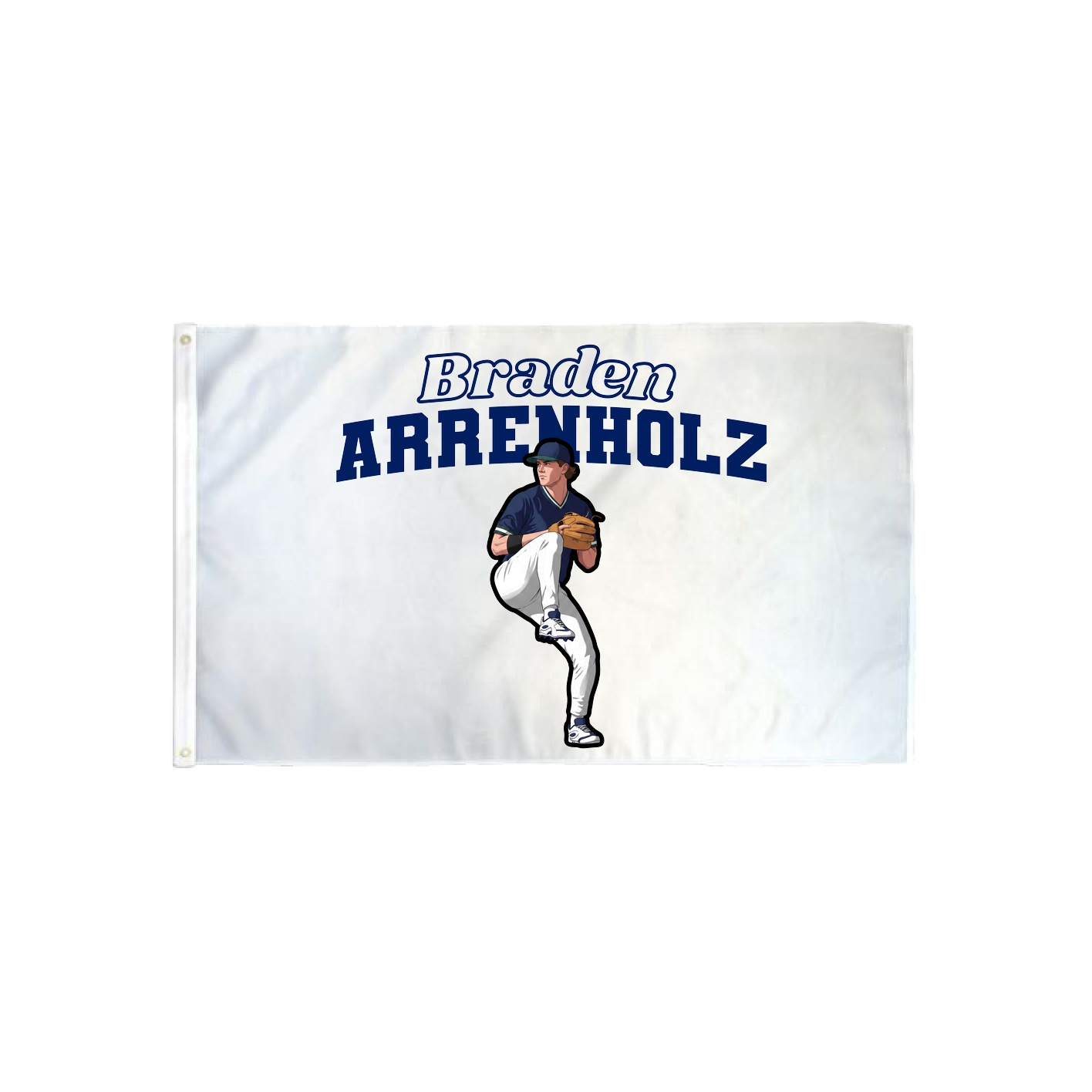 3x5 Flag — Name Arch in Classic