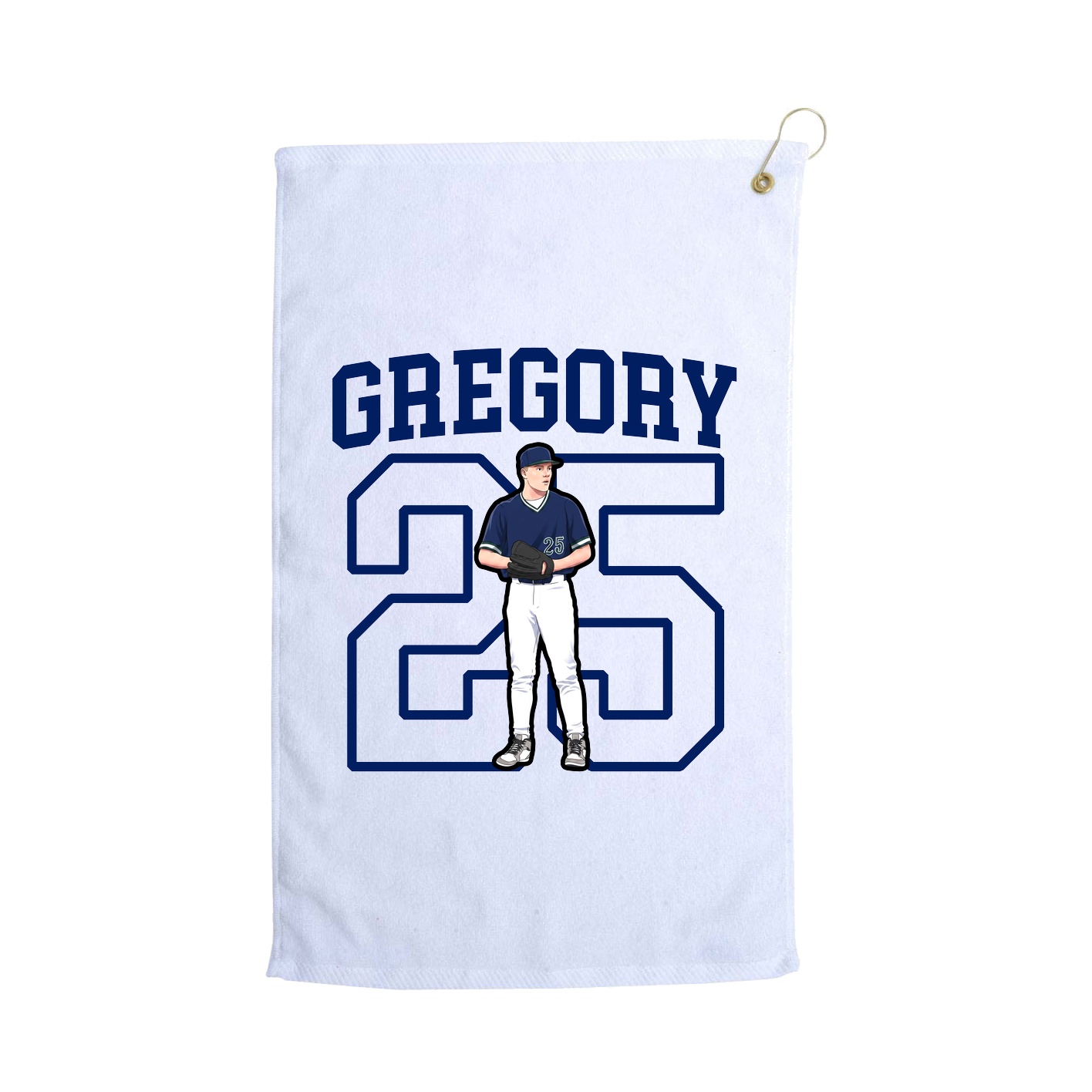 Golf Towel — Shirsey in White