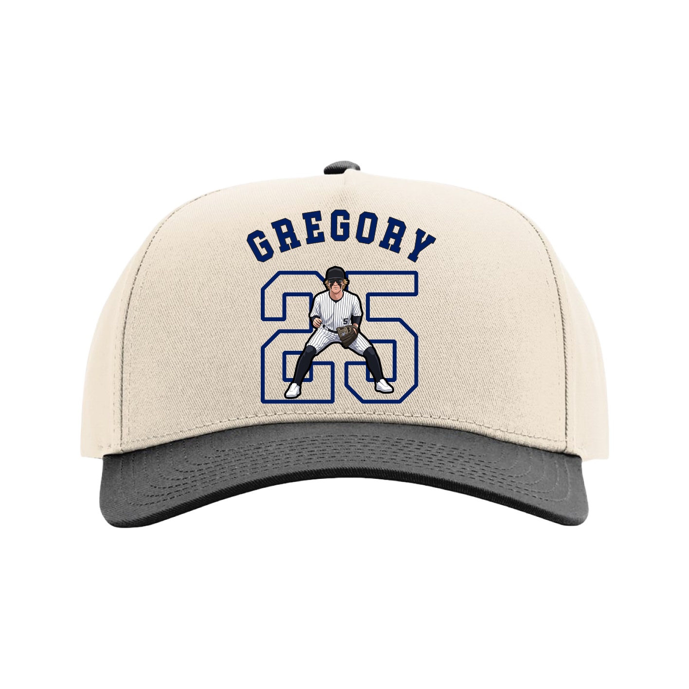Full Fabric Five-Panel Champ Cap