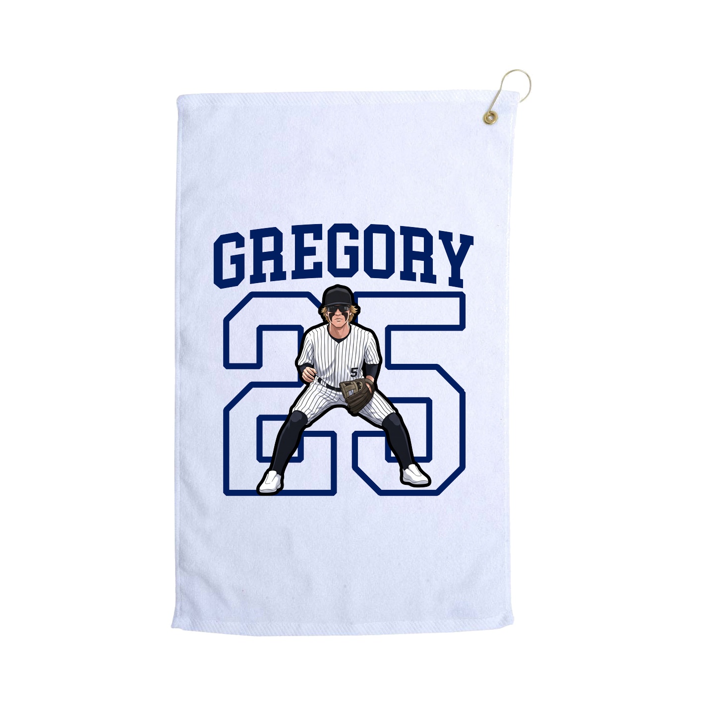 Golf Towel — Shirsey in White