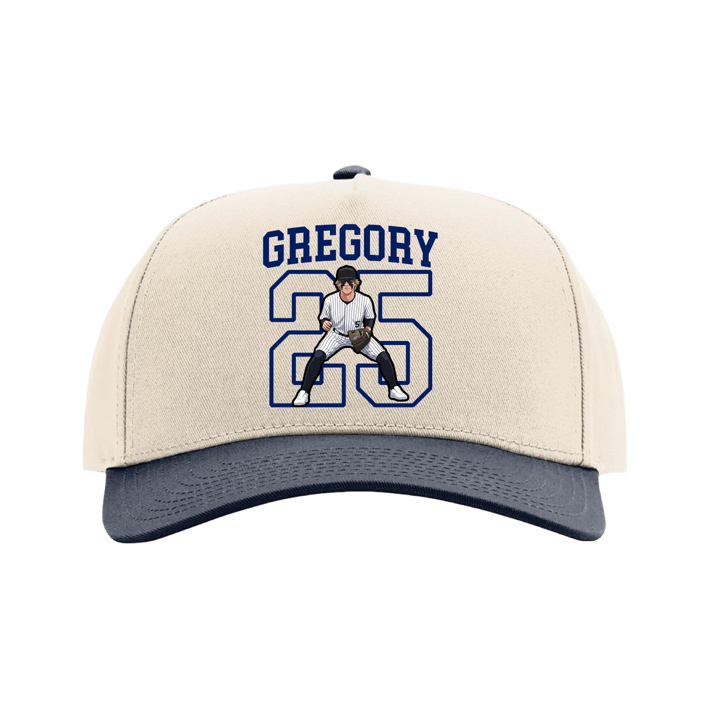 Full Fabric Five-Panel Champ Cap