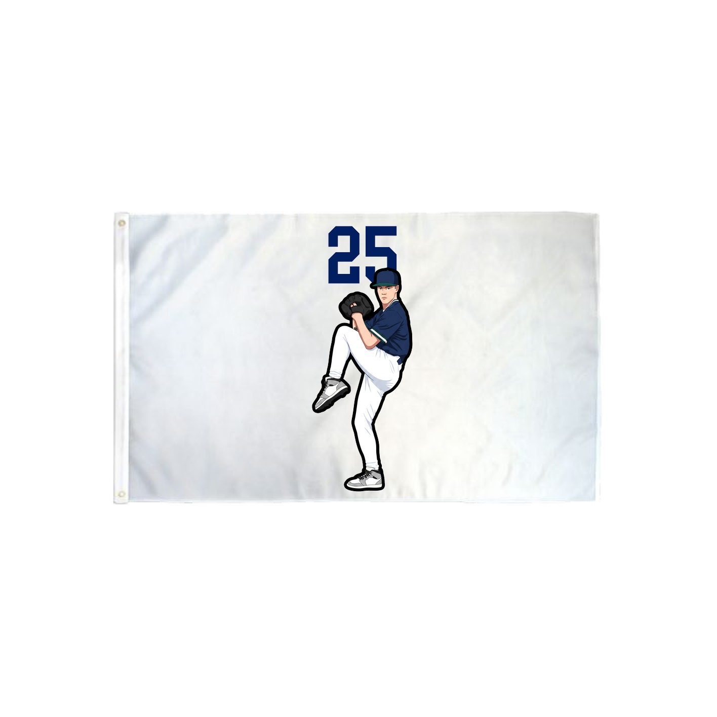 3x5 Flag — Number Top in Classic