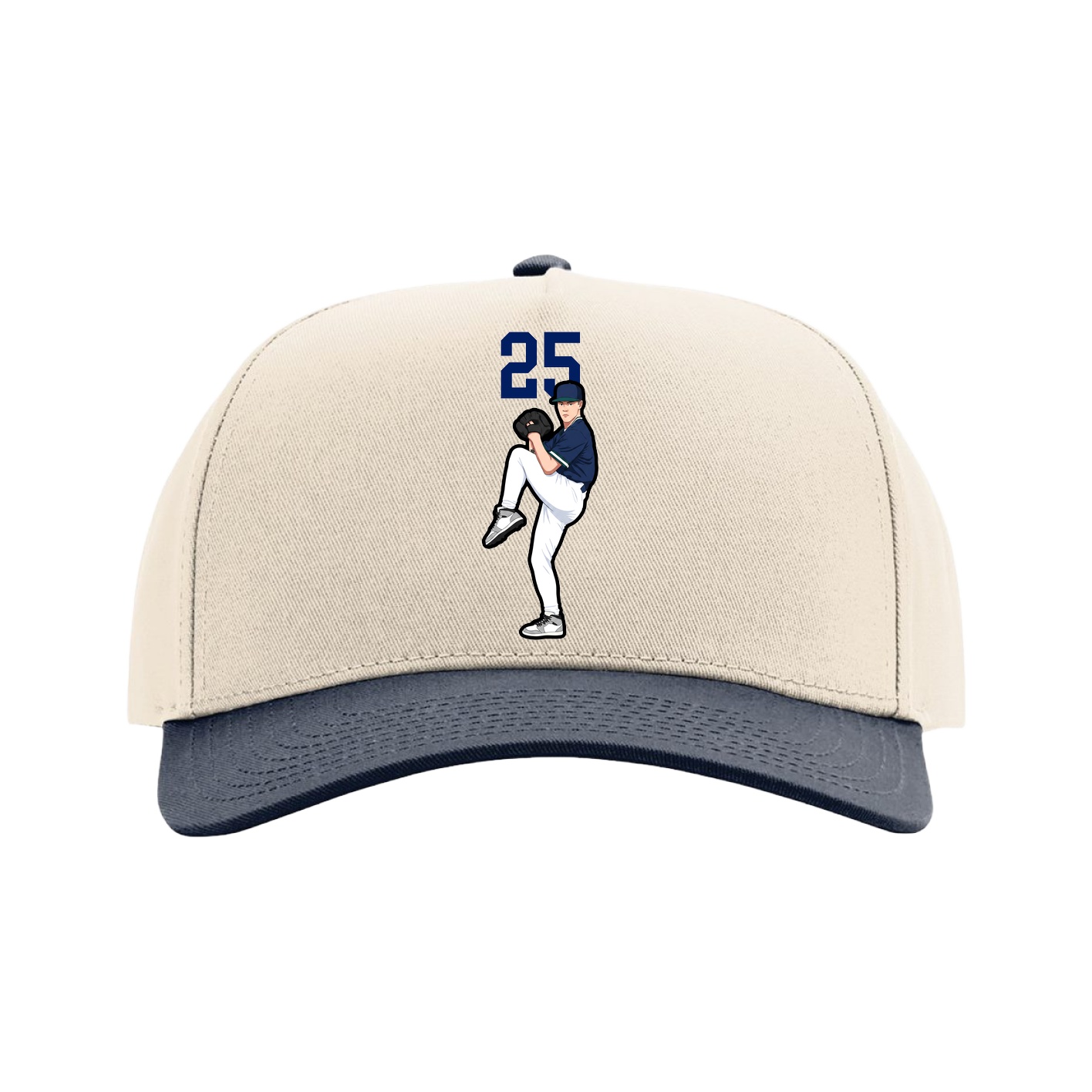 Full Fabric Five-Panel Champ Cap