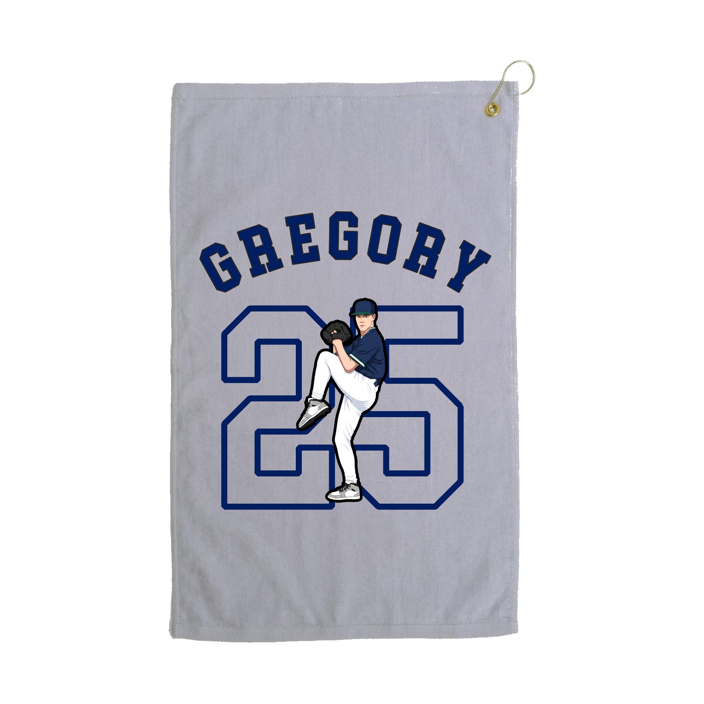 Golf Towel — Shirsey Arch in Grey