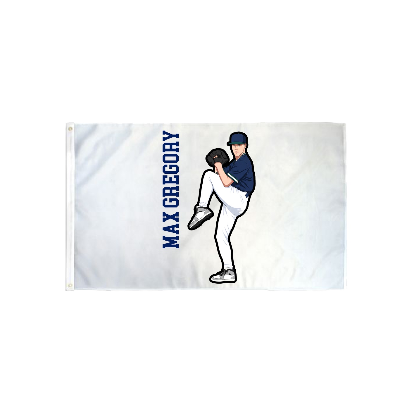3x5 Flag — Name Vertical in Classic