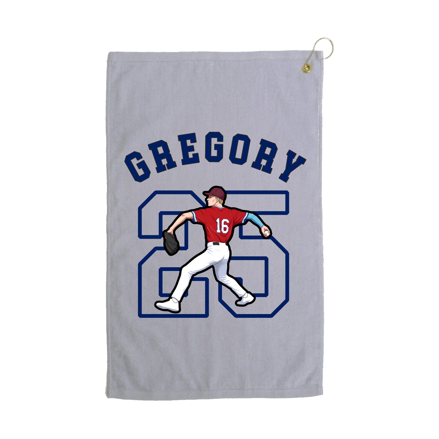Golf Towel — Shirsey Arch in Grey