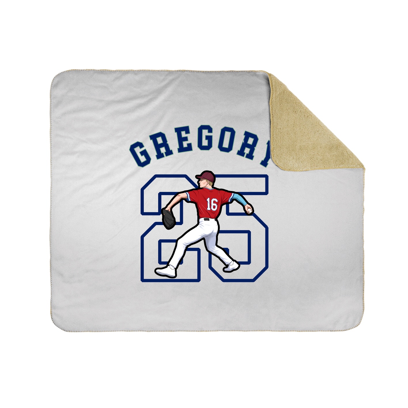 Throw Blanket — Shirsey Arch in White