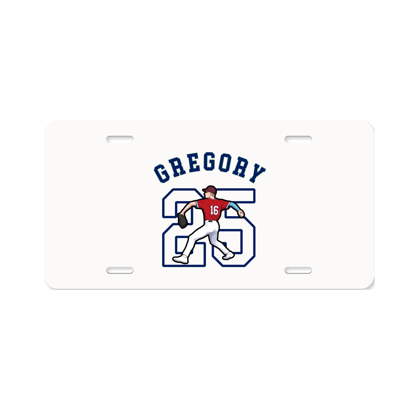 License Plate — Shirsey Arch in Classic
