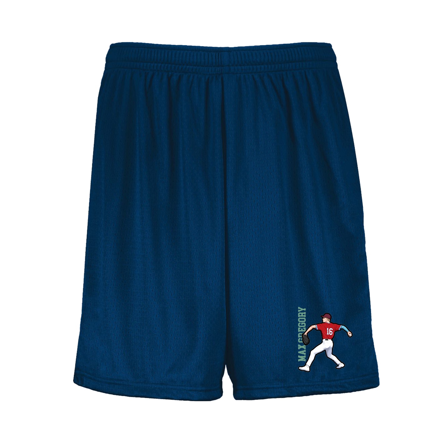 Shorts — Name Vertical in Navy