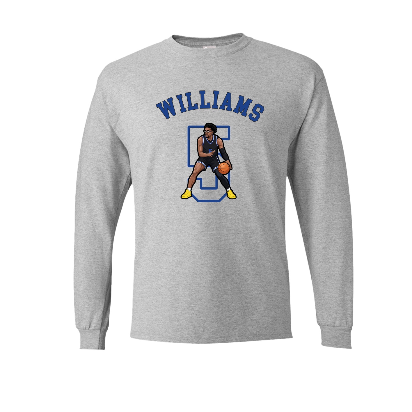 Long Sleeve Tee — Shirsey Arch in Grey