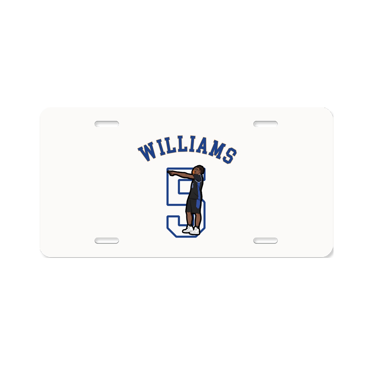 License Plate — Shirsey Arch in Classic
