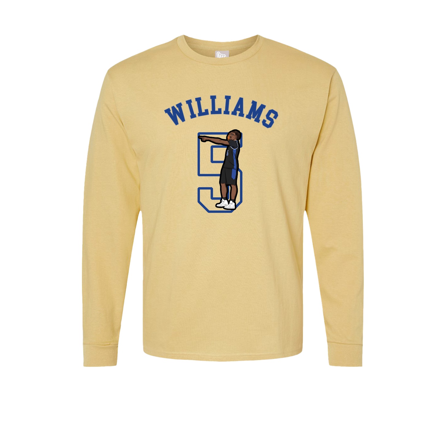 Long Sleeve Tee — Shirsey Arch in Vegas Gold