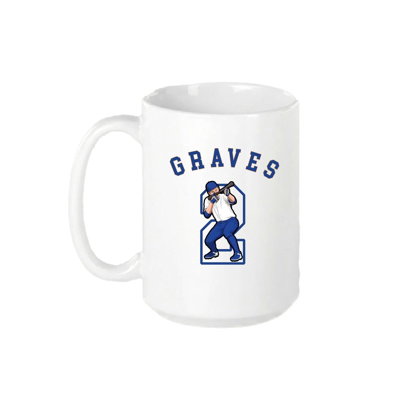 15oz Coffee Mug — Shirsey Arch in White