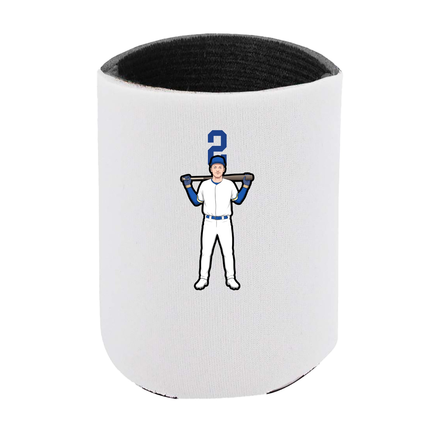 Can Holder — Number Top in White