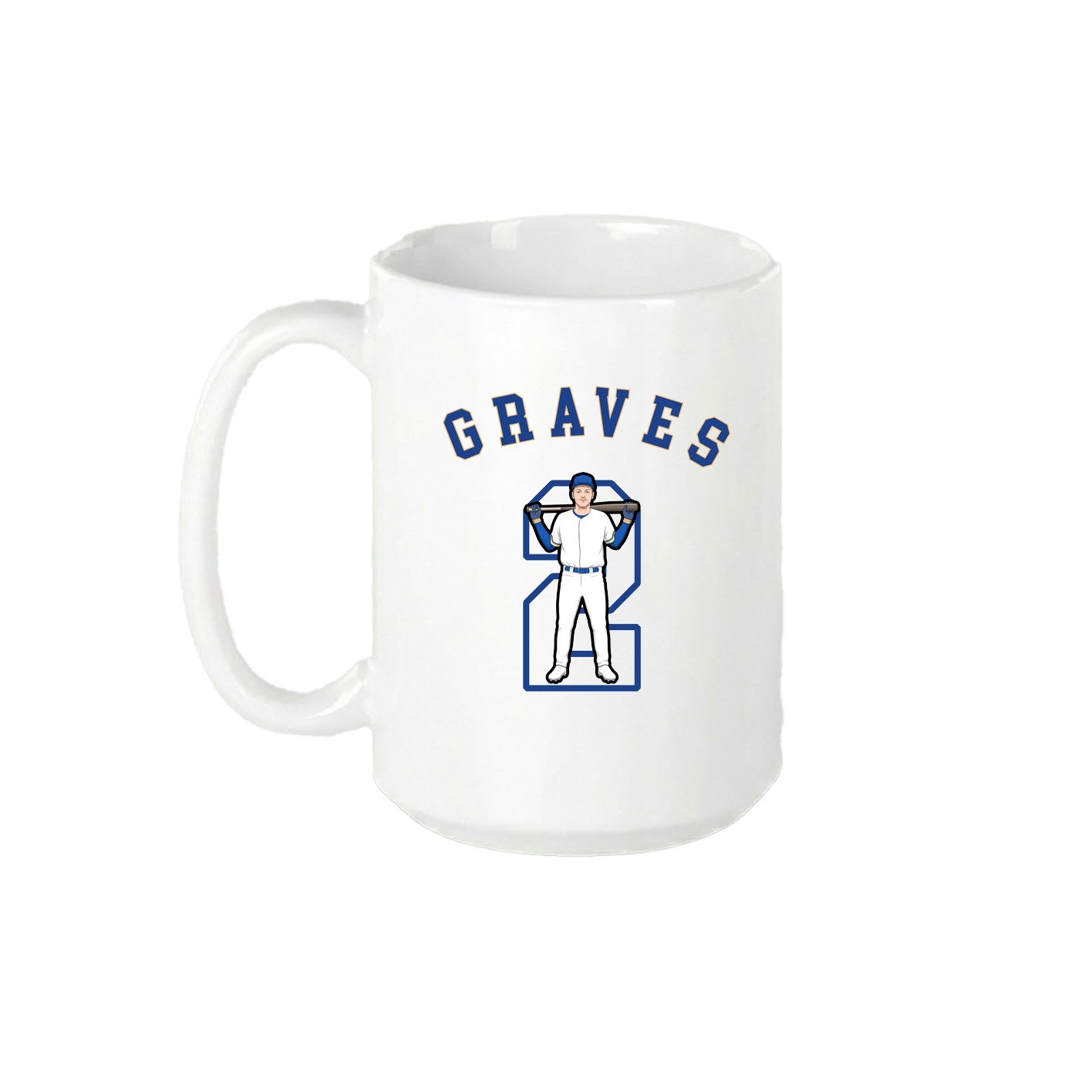 15oz Coffee Mug — Shirsey Arch in White