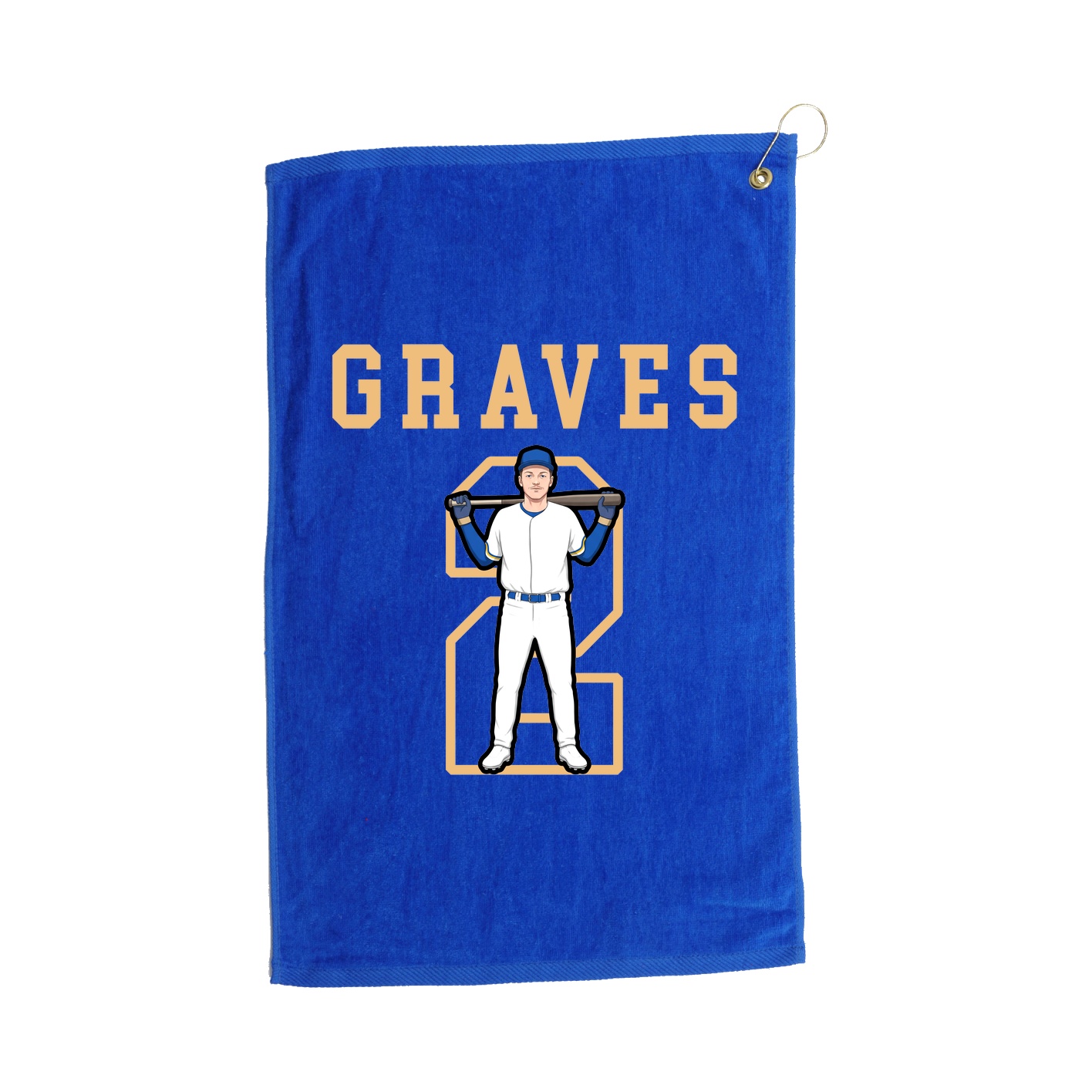 Golf Towel — Shirsey in Royal